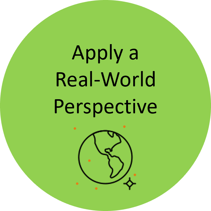 Apply a Real-World Perspective