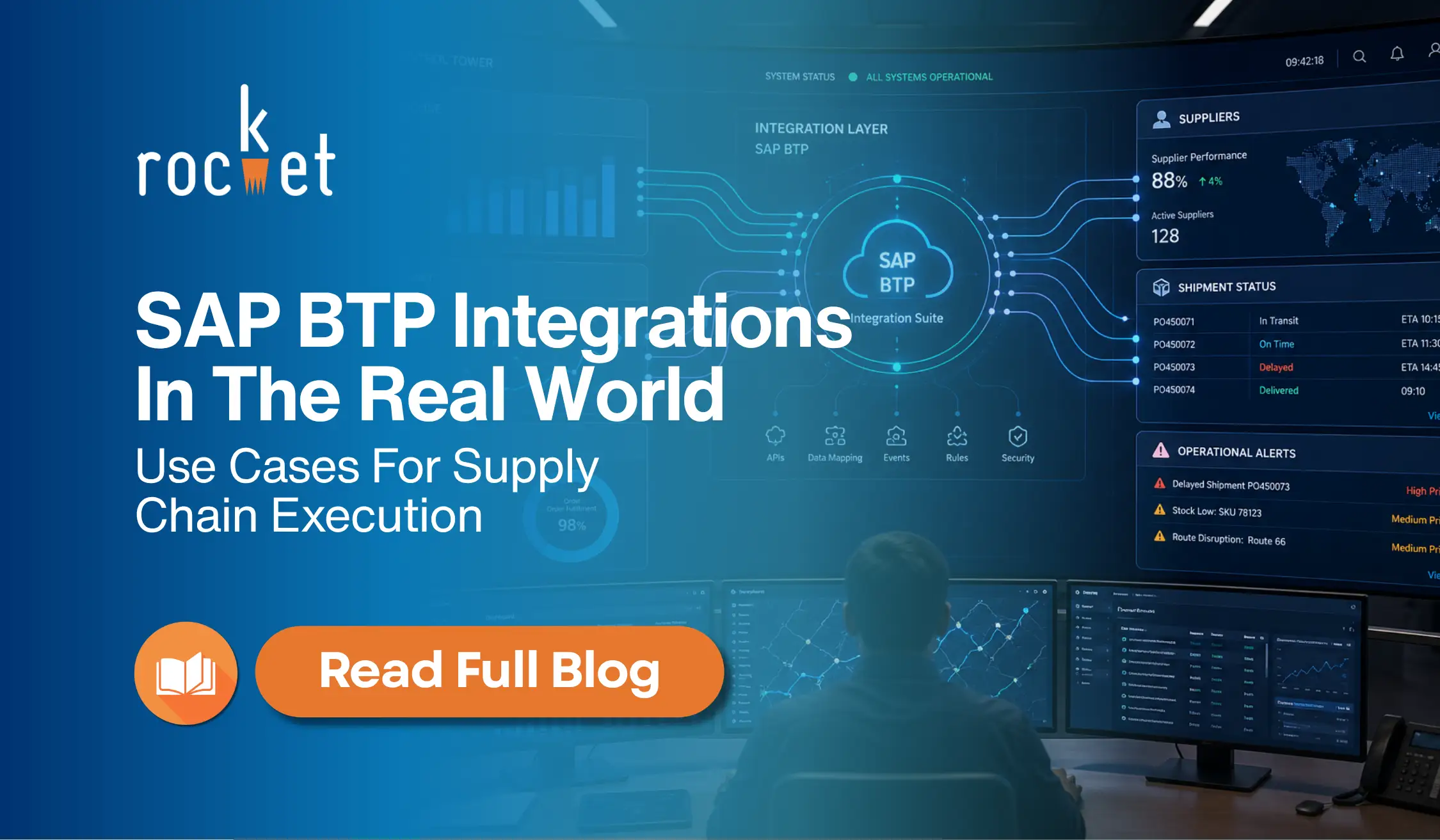 SAP BTP integrations in supply chain environments