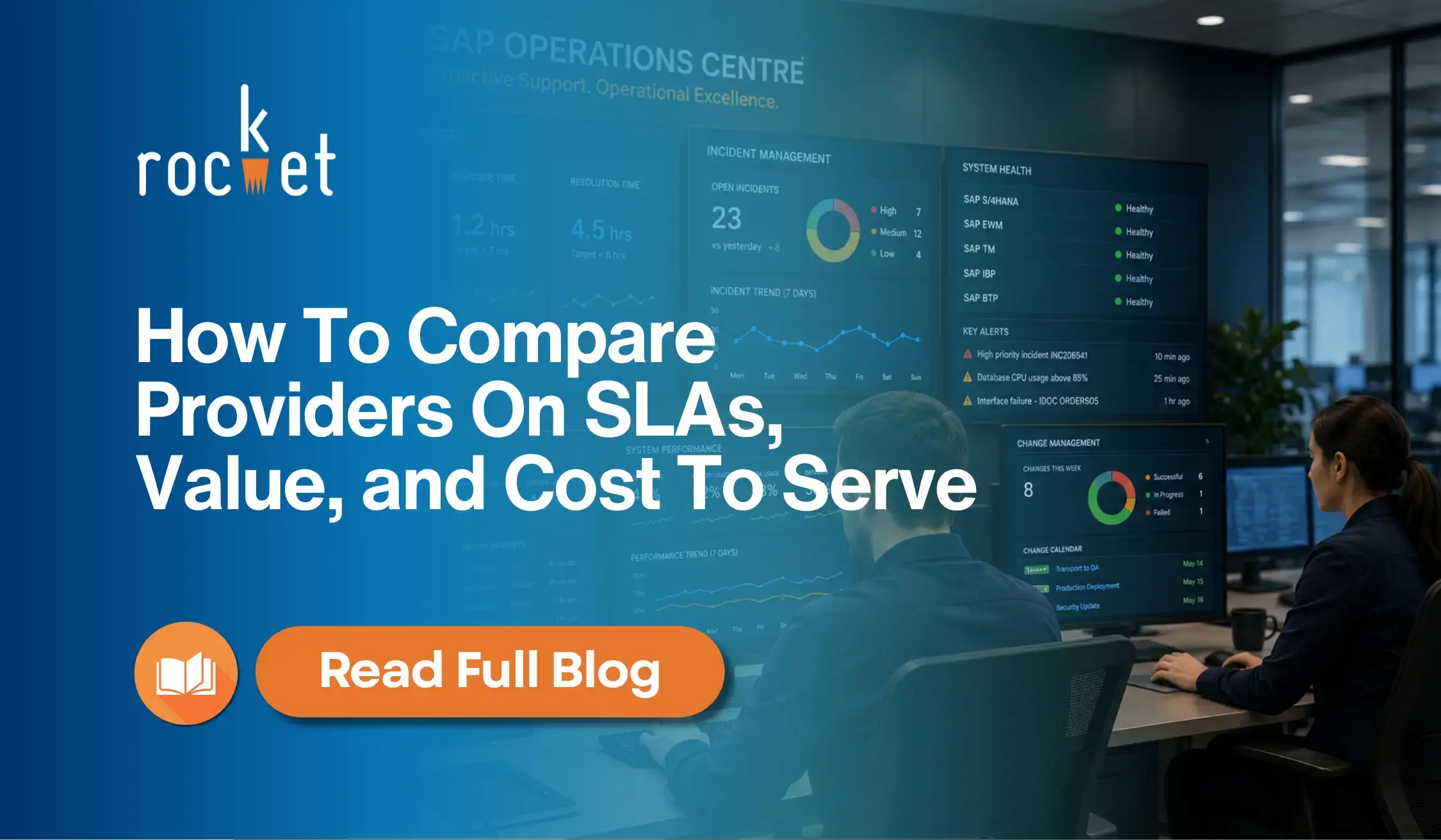 SAP managed services operations centre for enterprise support