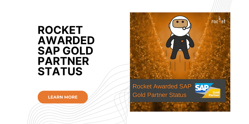 Rocket Awarded SAP Gold Partner Status